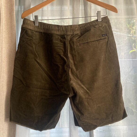 Brixton shorts - cord 2 tone - green - Medium - Picture 4 of 6